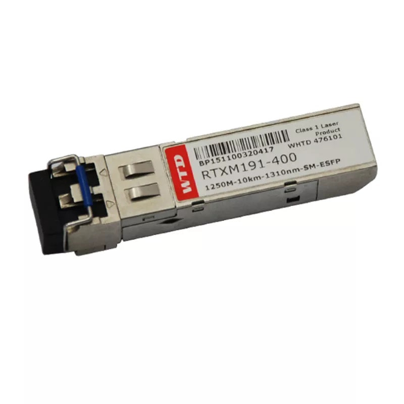 WTD Optical Modules 1310nm 1.25G 10KM SFP P/N RTXM191-400