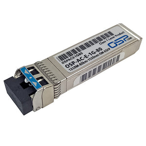 1 Gbps 80km SFP+ 1550nm Transceiver